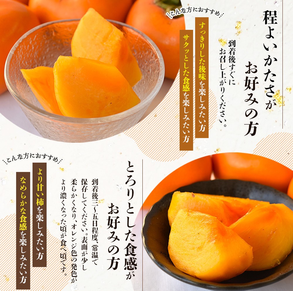  【先行予約】種無し柿 刀根早生柿 秀品大玉 約1.8kg（6個） 2026年9月末頃～10月末頃に順次発送予定（お届け日指定不可）/ 柿 かき 種無し 秀品 大玉 フルーツ 果物 くだもの【kiy002A】