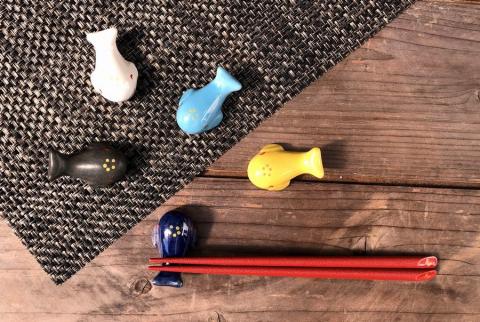 くじらのはし置き　5個セット　鯨モチーフでかわいい人気の箸置き【hok106】