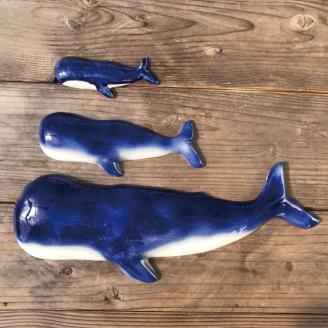 くじらの壁掛けセットA（マッコウ鯨の壁掛け）【hok109】