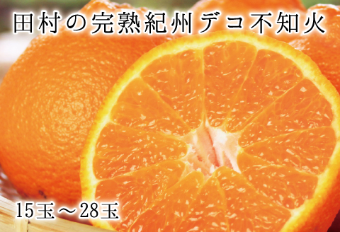 高級ブランド田村の完熟紀州デコ(不知火)　※2026年2月下旬頃～3月中旬頃に順次発送予定(お届け日指定不可)【uot731】