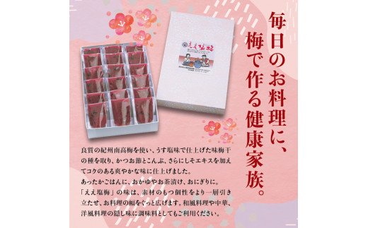 紀州南高梅　ええ塩梅　梅肉仕立てパック入 ×　18袋（25g/1袋）なかやまさんちの梅干　うめ　ウメ【nky016】