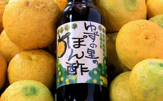 古座川町 ゆずの里のぽん酢（3本入り）ポン酢 ぽん酢 和歌山 ゆず 柚子 柚 ユズ かつお【yuz124B】