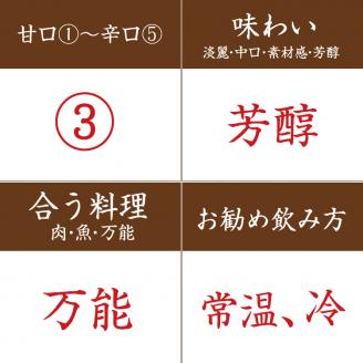 熊野三山　吟醸酒　1.8L【miy121A】