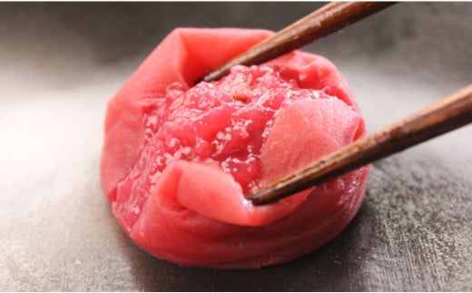 【ご家庭用】最高級紀州南高梅・大粒 食べ比べセット 700g×2　（しそ風味・うす味）【inm800-4B】