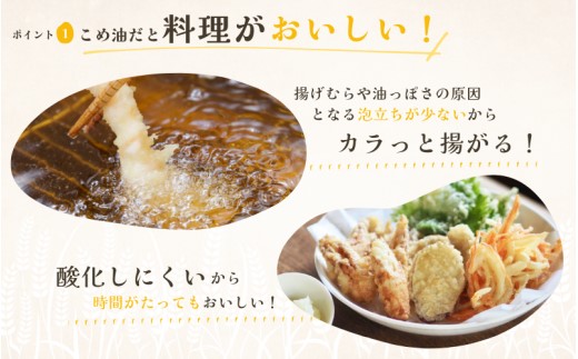 こめ油 国産 大人気 500g×6本入り / こめ油 米油 国産こめ油 油 食用油 健康 ヘルシー 揚げ物 炒め物 料理 お料理 食物繊維 植物コレステロール ビタミンE 【ard038A】