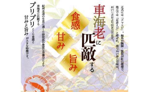 紀州和歌山産天然足赤えび540g×2箱（270g×4パック）化粧箱入 ※※2026年12月上旬〜2027年2月上旬頃順次発送予定（お届け日指定不可）【uot773A】