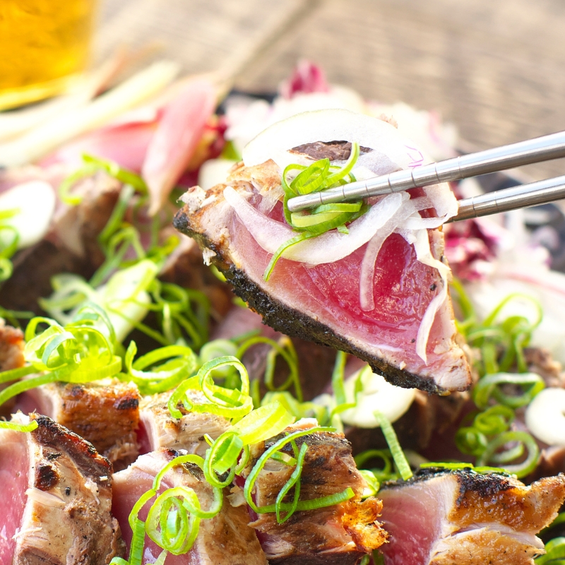 かつお かつおのたたき 黄金藁焼 一本釣り 鰹タタキ 3kg ＆じゃばらポンズ100ml 【1か月以内に発送】/ かつお カツオ 鰹 かつおのたたき カツオのたたき 鰹のたたき 刺身 小分け 真空 冷凍 魚 魚介類 【nks101】