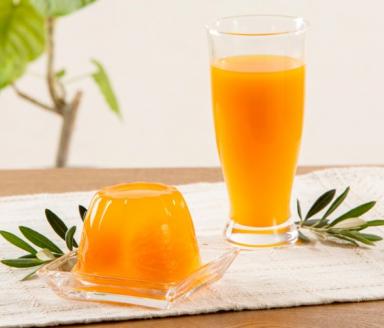 丸ごとみかんが３個入った！田村みかんフルーツまるごとゼリー９個＆みかん果汁100％ジュースセット８本【uot104】