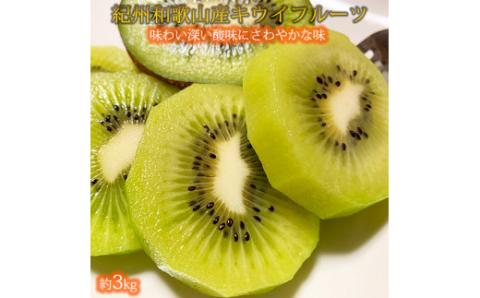 紀州かつらぎ山のキウイフルーツ約３ｋｇ ※※2027年1月下旬～2月上旬頃に順次発送予定(お届け日指定不可)【uot792】
