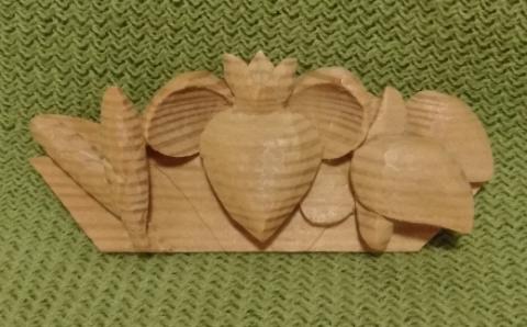 5月の帯留め（ショウブ）（兼ブローチ）【hms006】