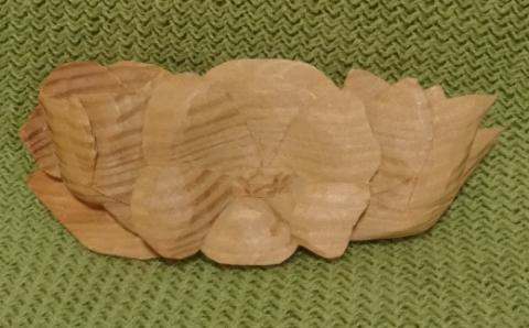 8月の帯留め（トルコキキョウ）（兼ブローチ）【hms010】