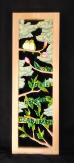 【受注制作】Ｎａｍｅブラインド～ＫＯＭＯＲＥＢＩ～（Birds）【hms038】