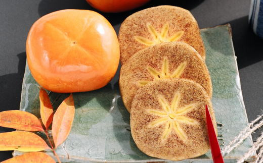 【希少】紀の川柿(種無し)約3.5～4kg・秀品　【tec404B】