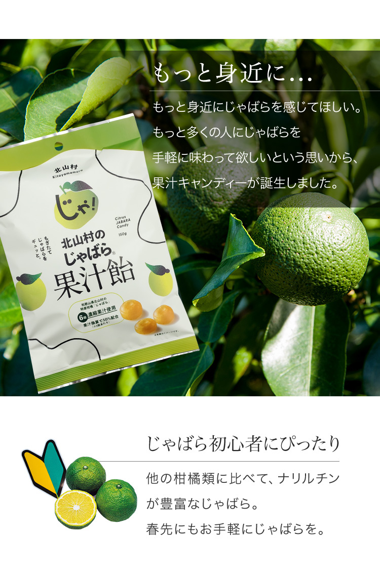 【ふるさと納税】北山村のじゃばら果汁飴×5袋セット（6倍濃縮果汁入）【njb551A】