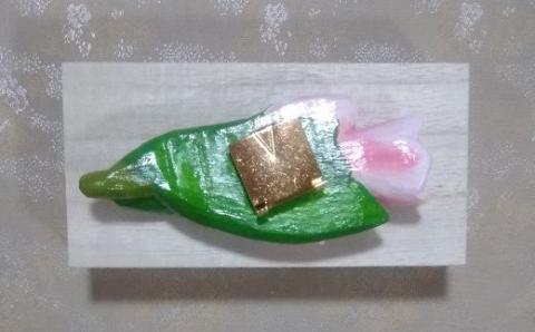 帯留め兼ブローチ（チューリップ）【hms029】