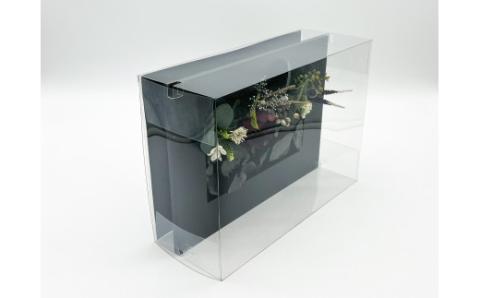 紀州備長炭 インテリア フレーム 花付額【sky206】