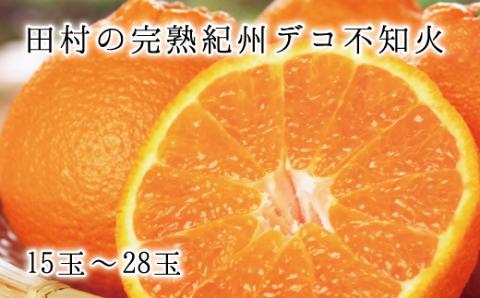 高級ブランド田村の完熟紀州デコ(不知火)　※2026年2月下旬頃～3月中旬頃に順次発送予定(お届け日指定不可) 【uot731】
