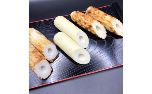 とうふちくわ＆鯛ちくわ8本セット (蒸し3本＆焼き3本＆鯛2本)【かろや商店】(ふるさと物産館)