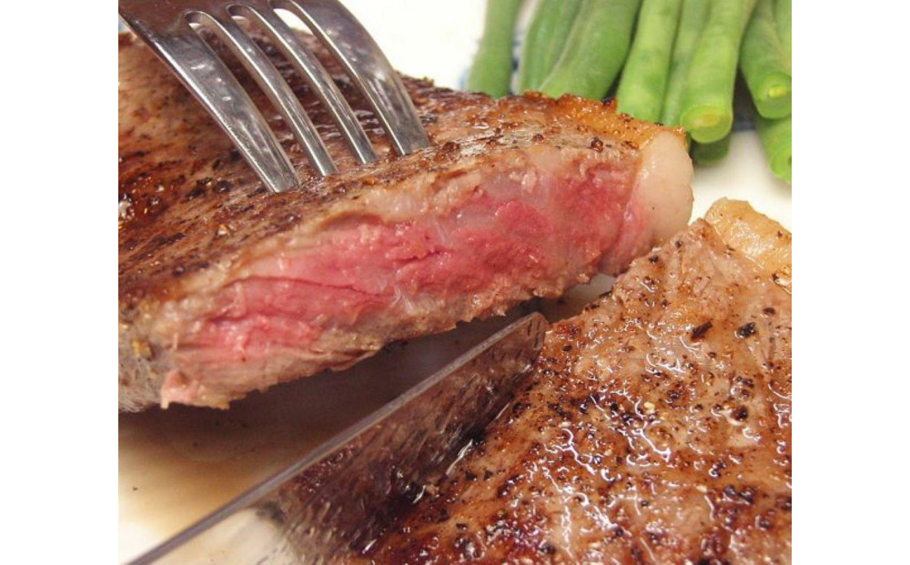 交美牛 ロースステーキ 540g(3枚入)