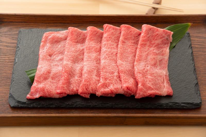 鳥取和牛 上ローススライス（すき焼き・しゃぶしゃぶ・鍋用） 約500g