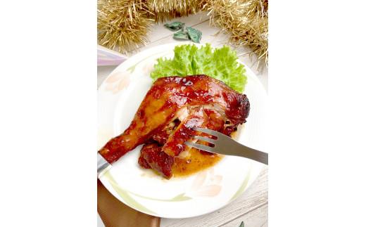鳥取県産「鳥取のとり」ローストレッグ（タレ） 4本セット