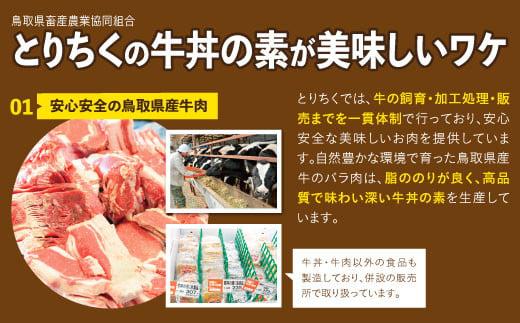 とりちく牛丼の素 8個