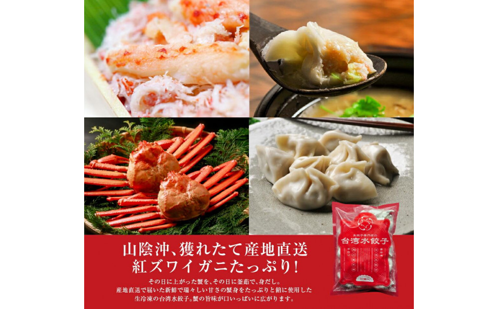 台湾水餃子 カニ水餃子 60個セット (30個入り×2パック)