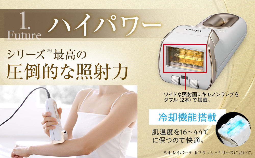 【ヤーマン】レイボーテクールプロ（光美容器）