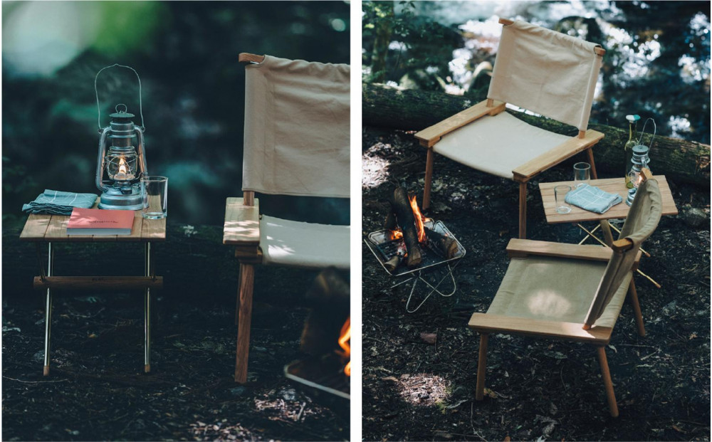 PLAY.Oak Roll table（アルミ脚タイプ）