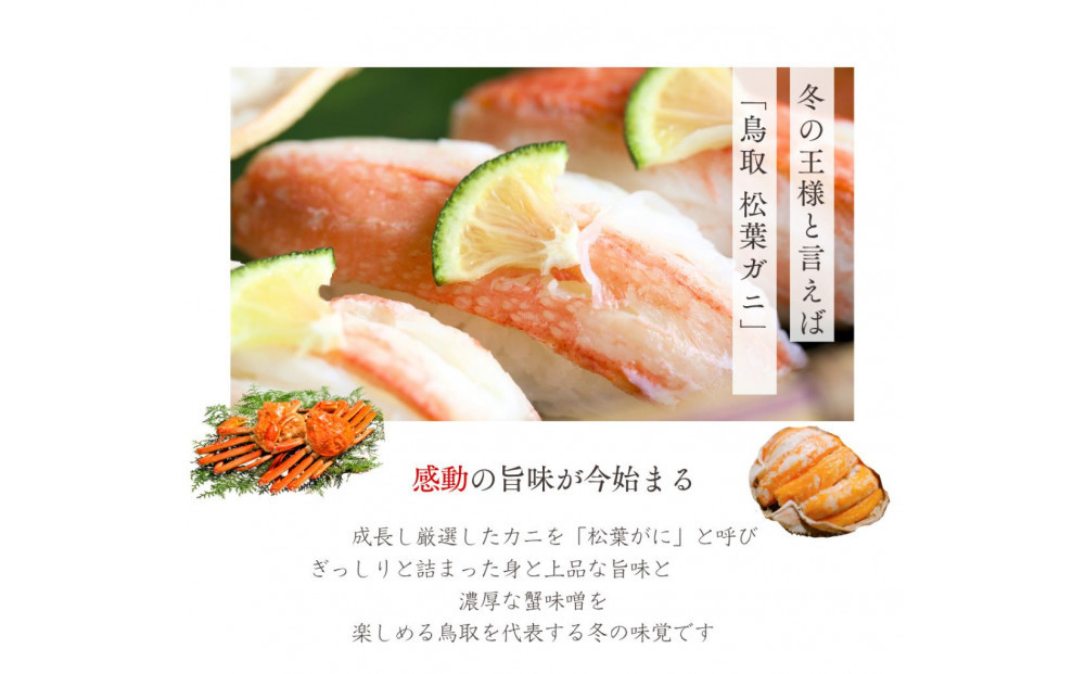 松葉がに 甲羅盛り 2個【11月中旬から入荷次第発送】