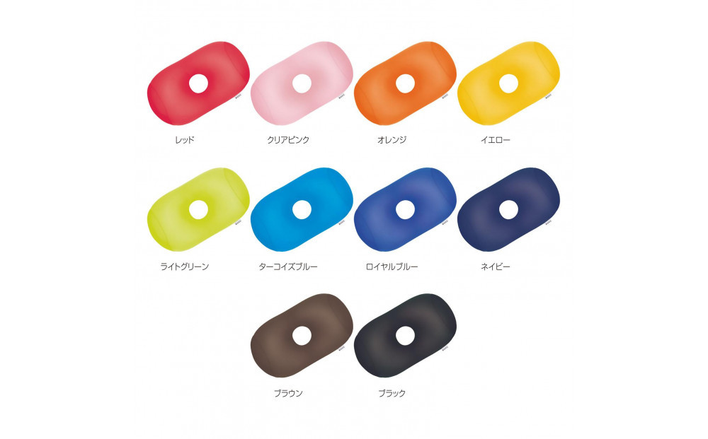 ホールピロー ブラック