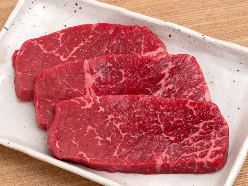 鳥取和牛 ももステーキ 約450g ( 約150g×3枚 )