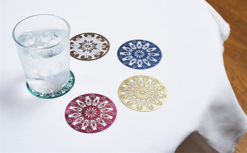 ORORUステンレスコースター 5枚セット