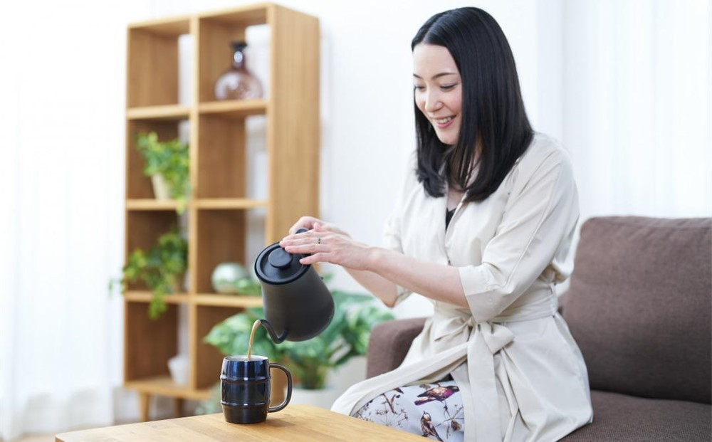 ORORU樽型マグカップ 380ml ブラウン