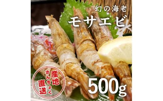 ＜お手軽パック＞幻の海老！猛者エビ（モサエビ） 500g（さんチョク）