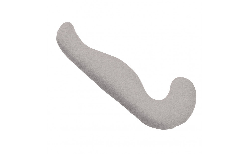 プレミアム気持ちいい抱きまくら シルバーグレー