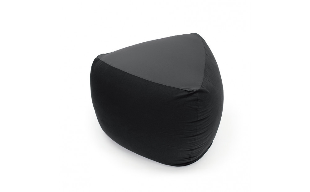 三角フィットソファ ブラック