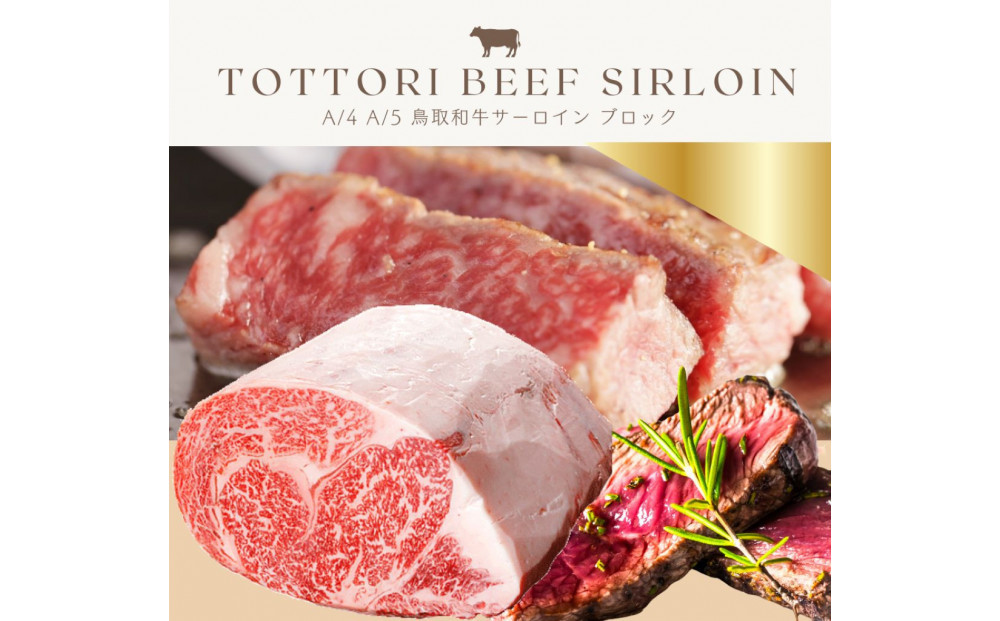 鳥取和牛 サーロインブロック 3kg