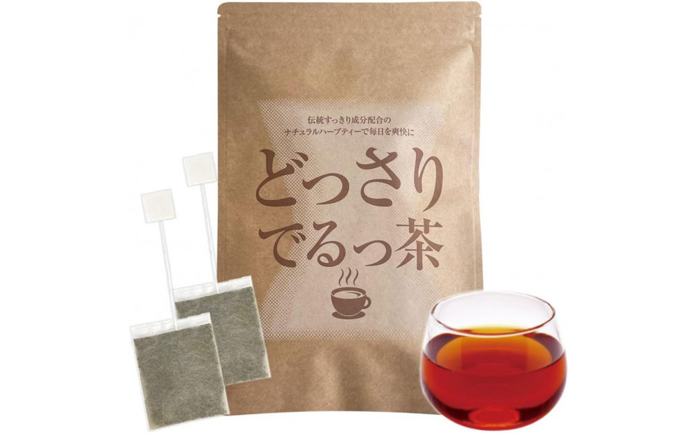 日本第一製薬　どっさりでるっ茶1袋30包入（ノンカフェイン）