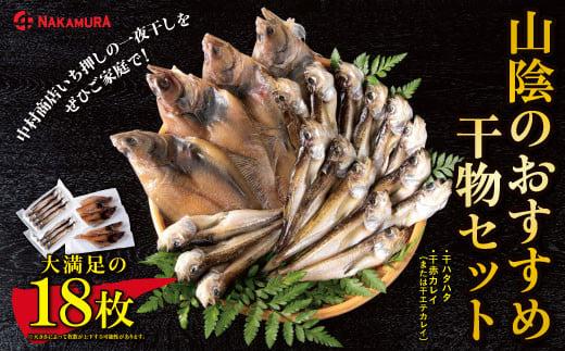 山陰のおすすめ干物セット【中村商店】