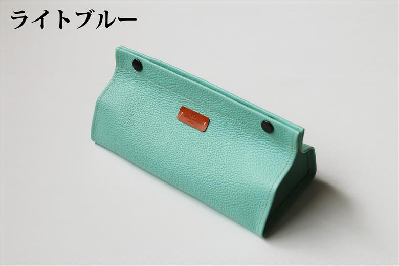 本池美術館限定 ティッシュボックス(LIGHTBLUE)本池秀夫監修