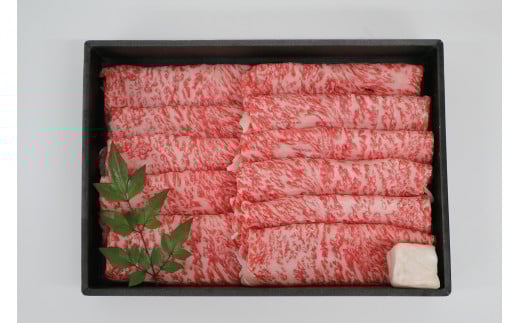 鳥取和牛　A5等級　霜降りサーロインスライス　500g