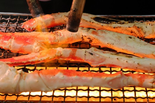 【訳あり】松葉ガニ　約450g（脚のみ、冷凍）