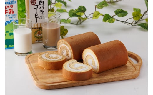＜大山乳業＞白バラ生ロールケーキギフト【髙島屋選定品】