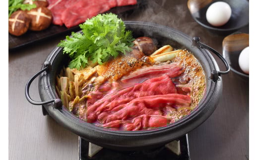 ＜大山物語＞氷温熟成　鳥取和牛　すき焼用モモ肉６００ｇ【髙島屋選定品】