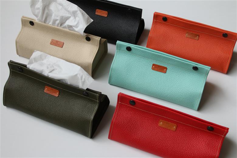 本池美術館限定 ティッシュボックス(ORANGE)本池秀夫監修