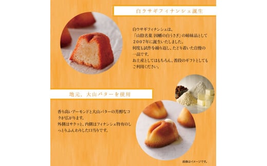 白ウサギフィナンシェ16個入