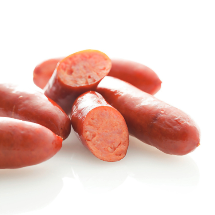 【年内発送可】〈大山ハム〉ハワイアンポチキ（辛口ウインナー）10パック1.12kgセット（063）