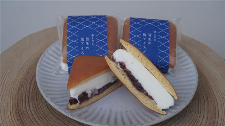 塩どら焼き専門店の塩アイスどら2種食べ比べ8個セット