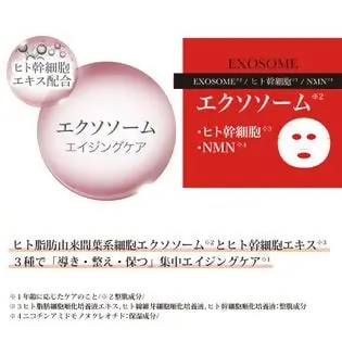 国産　美容フェイスマスク（エクソソーム）３０枚×３セット（計９０枚）　定期便　全2回（３ヶ月に１回配送）